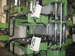 Vacuum Press Moulding M/c LIne